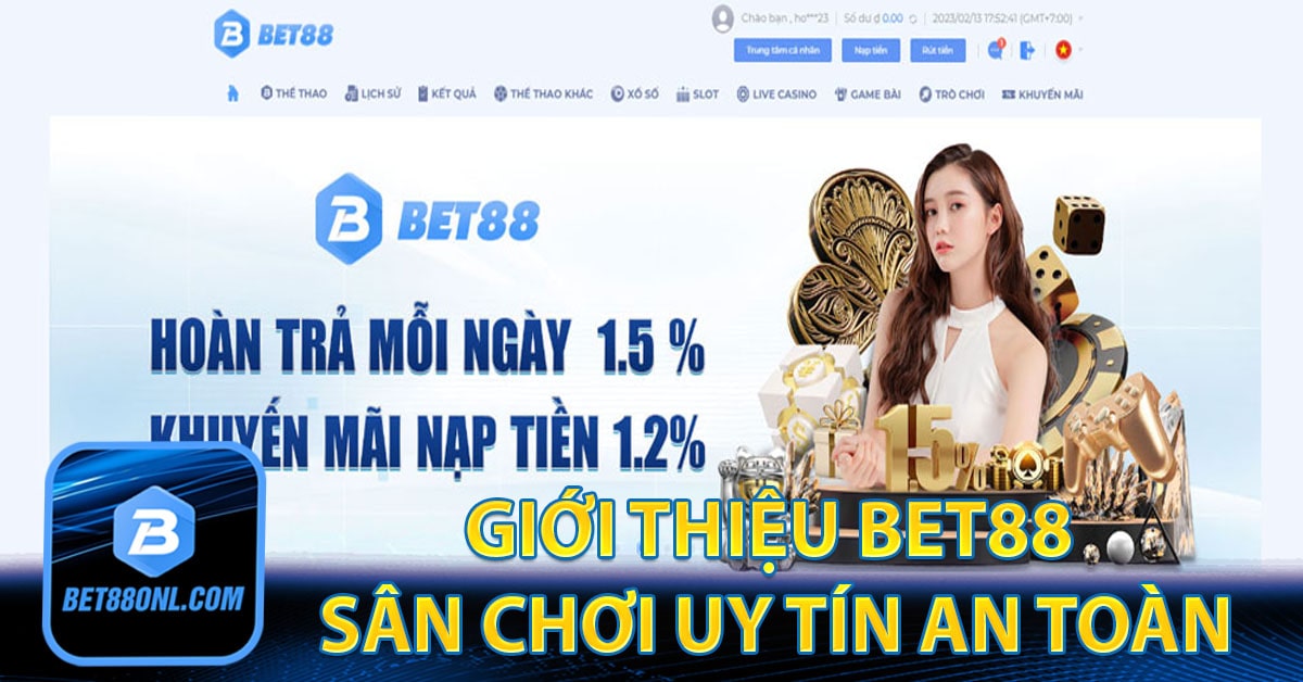 Giới thiệu Bet88 - Sân chơi uy tín an toàn